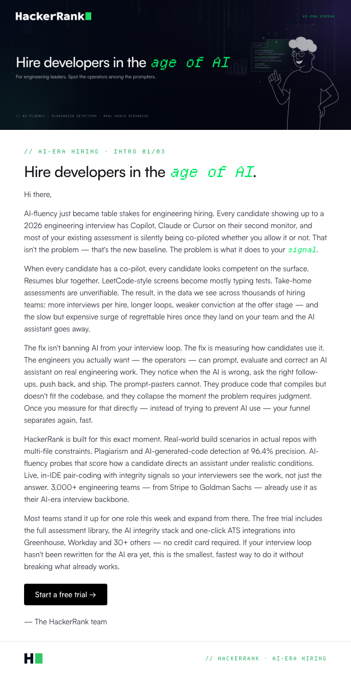 AI-Era nurture