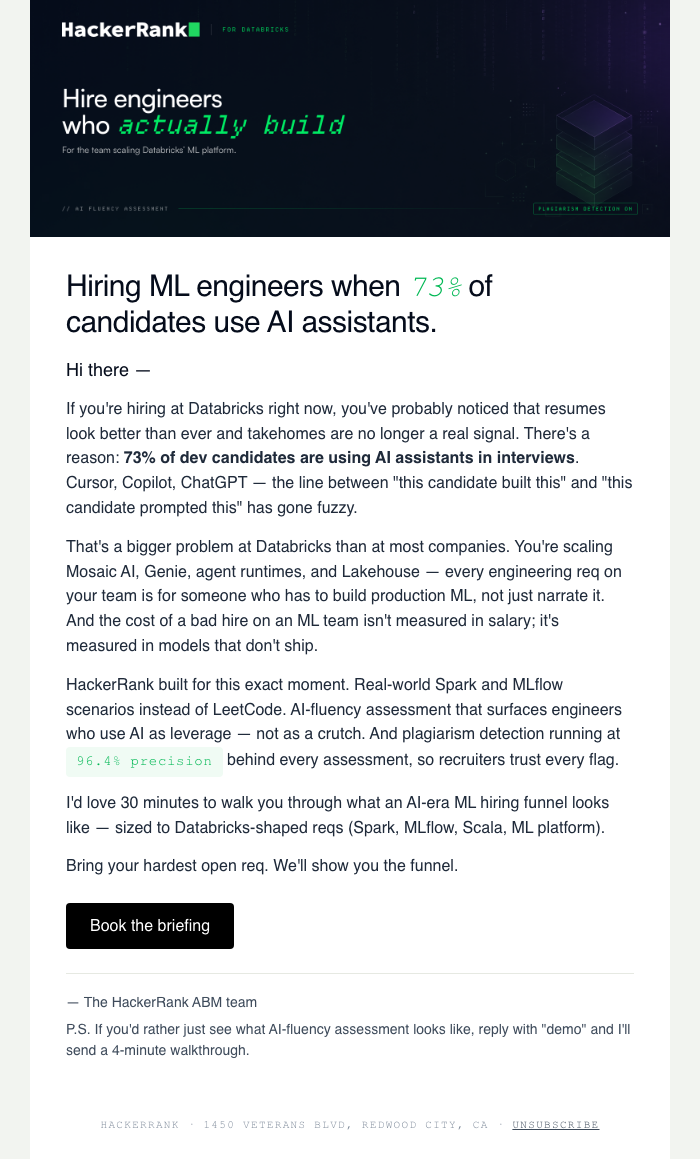 Databricks nurture